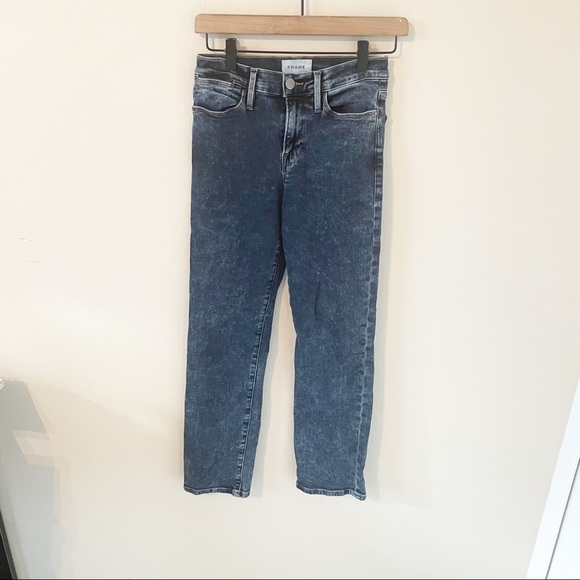Frame Le High Straight Leg Jeans - Picture 1 of 8